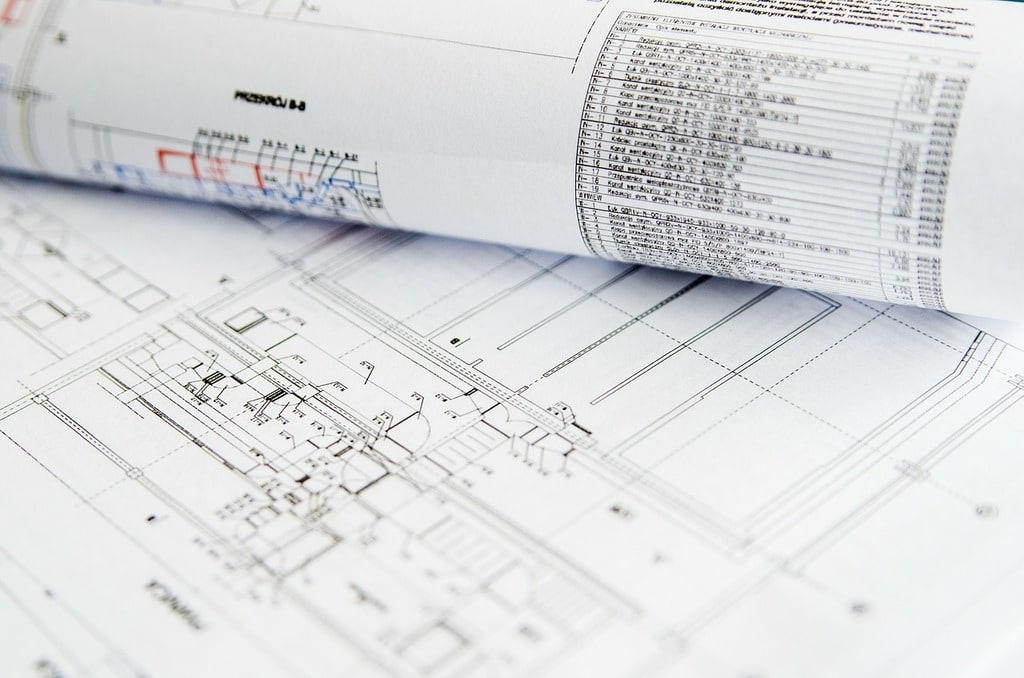 Les plans d'un container